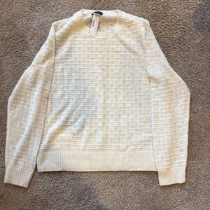 NWT J Crew cream sweater